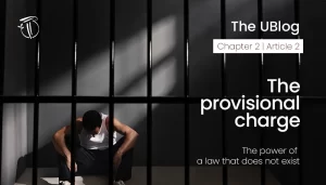 The provisional charge: The power of a law that does not exist