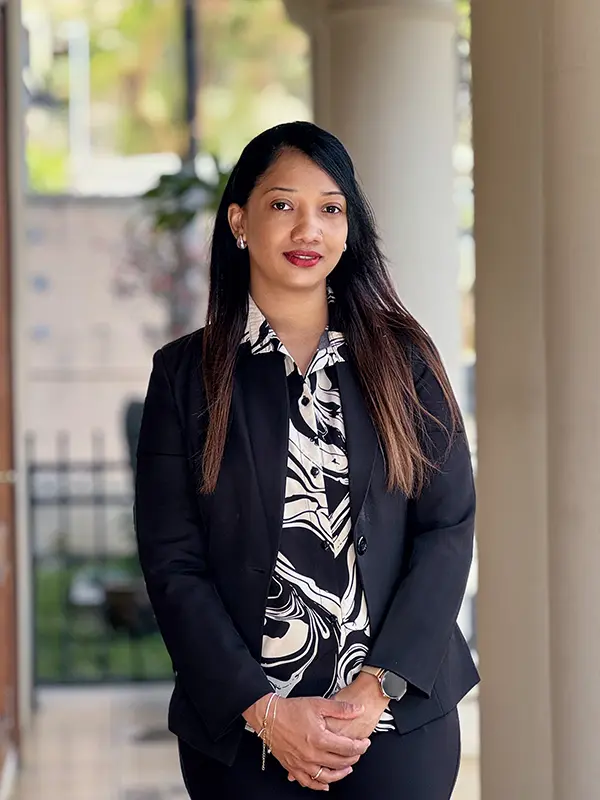Sweeta Ayoob, Business Administration Manager at Temple Mauritius