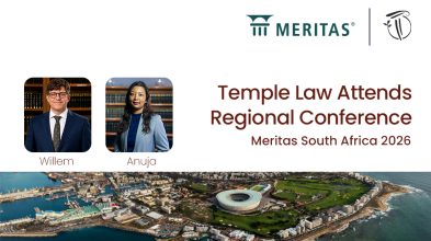 Meritas South Africa 2026 - Temple Law attends.